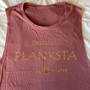 Club Pilates Pink Tank Top